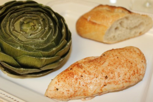 Buttermilk roast chicken - meal