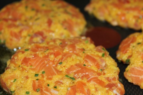 Salmon Cakes - Cooking Cakes